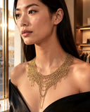 Classic Gold Mesh Necklace