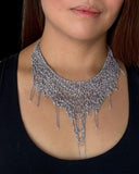 Classic Silver Mesh Necklace