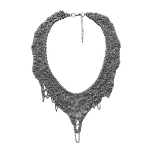 Lila Sliver Mesh Necklace