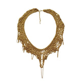 Jing Gold Mesh Necklace