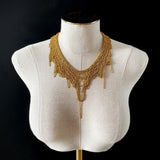 Jing Gold Mesh Necklace